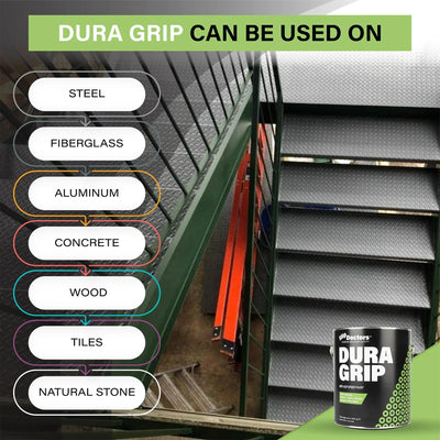 Dura Grip Clear Anti-Slip Epoxy Floor Paint Kit