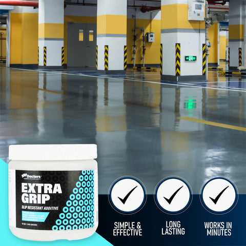 Extra Grip Anti-Slip Additive for Coloured Floor Paint