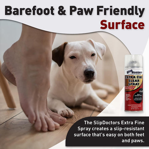Anti-Slip Spray for Vinyl, Laminate and Wood Floors and Stairs