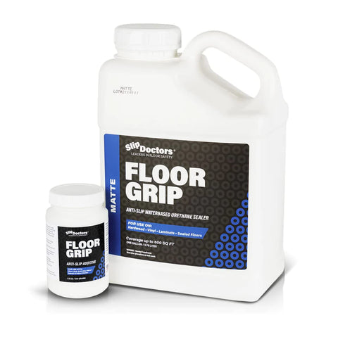 Floor Grip Anti-Slip Coating for Vinyl, Wood, Laminate and Lino – Transparent